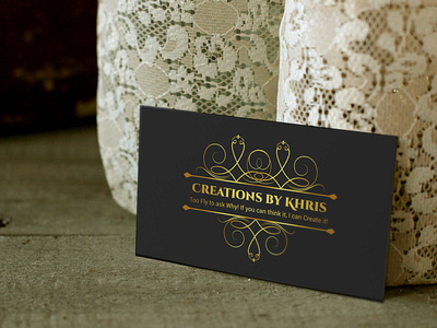 Creations By Khris business businesscards businesshour clients collaboration focus graphic logo marketing socialmedia