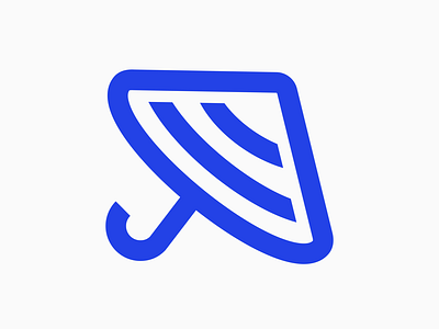 Yastech Brandmark branding communication logo solutions technology umbrella