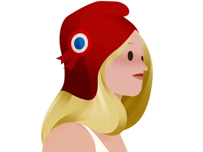 Marianne editorial france girl hair illustration marianne republique