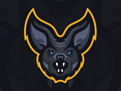 BatmanOnWeekends - Bat Mascot Logo bat branding design esports gaming graphic identity illustration logo mascot sports