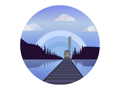 Bleu City artwork artworks creative creativity design design art dribbleartist illustration ui ux wow