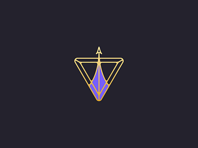 Atomos Creative 2019 art deco atom atomos black blue brand branding identity logo purple rocket rocket logo space vector