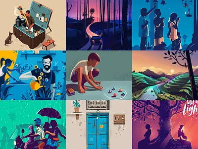 Best of 2018 best 9 best design best of 2018 collection culture editorial heritage illustration landscape product illustration series story