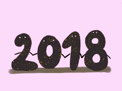 Happy New Year 🌟 2d 2danimation animation animation2d illustration illustrator
