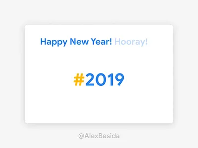 Happy New Year design new year