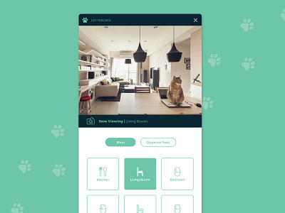 Daily UI | 021 cat daily ui challenge dailyui dailyui 021 design home home monitoring pet app ui video