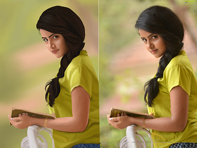 Painting vs Photography digital painting painting portrait