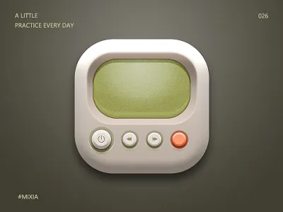 A little practice every day-026 ui 图标