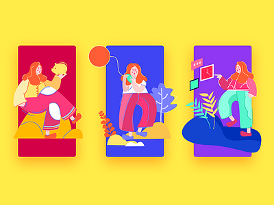 2019Golden Pig ux 插图 设计