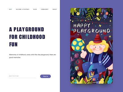 Playground ui 插图 设计