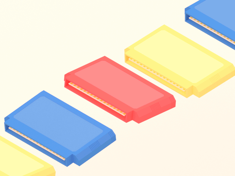 Loading 3d blender console gaana gaming gif illustration loading low poly lowpoly minimalist retro