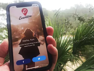 Eventure Mobile Application app dashboard ui ux design uidesign ux