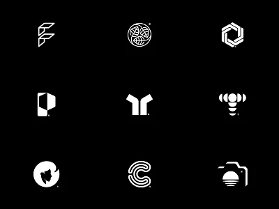 Best of the year! branding c camera logo f graphic design logo logo collection mark minimal monogram symbol t