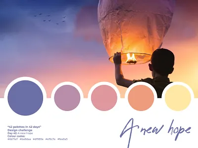 Design Challenge - 42 palettes in 42 days | Day 42 42 42 days 42 palettes 42 palettes in 42 days adobe illustrator cc blue color color palette colour palette daily challenge design challenge designchallenge dribbble design challenge free resource orange pink purple rose yellow