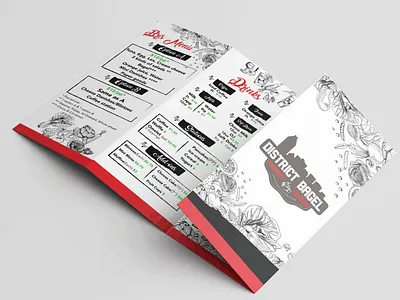 Menu card Design bar menu design food menu menu menu bar menu card menu design menu icon restaurant restaurant branding restaurant design restaurant flyer restaurant menu tri fold brochure