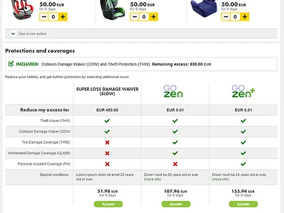 Selling Covers Full Page Width art direction booking system desktop e commerce full width grid product card select selling ui ux