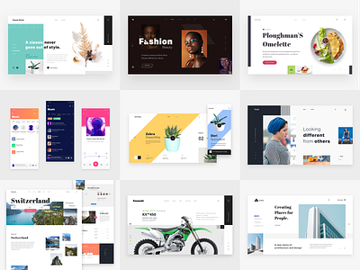 Best of 2018 banner banner design colors design designer hero hero design home page landing page minimal design pakistan portfolio slider template theme ui designer uiux user interface design web design website