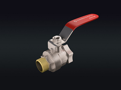 Ball Valve | 3D model 3d 3ds 3dsmax artist ball cgi creative digital photoshop ps valve vray