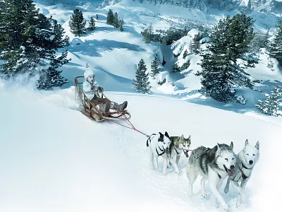 Pf - a wish for a new year fotografie fotomontáž pf photoshop post produkce retušovat