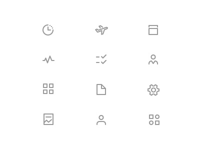 Iconz V3.0 icons outline icons