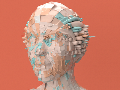 Lokoko aftereffects c4d cinema 4d color face form shapes