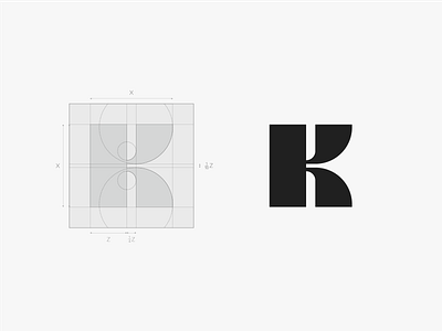K Modern Symbol awesome clever smart custom wordmark logotype guidelines branding idea iconic logo identity designer vilnius k logomark personal kasparas sipavicius design letter logo mark symbol mark monogram creative minimal modern wordmark simple negative space out of the box pixel corporate brand pixel perfect developement software dev developer symbol branding web perfect typography ui