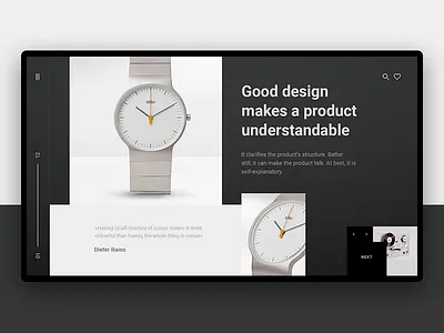 Dieter Rams brand design dieter rams minimal product rules typogaphy ux ui design watch webdeisgn