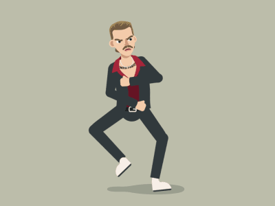 Ilya Prusikin - Skibidi (Little Big) animation animation after effects character character animation dance dancing design duik duik bassel flat flat design illustration ilya prusikin little big skidibi