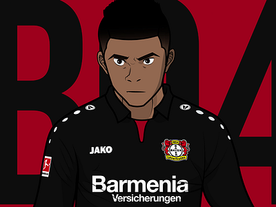 Baily - Bayer Leverkusen - Bundesliga Animation animation baily bayer bayern bundesliga character characters dribbble fc fcb football football club football logo football player illustration leverkusen soccer soccer ball soccer logo soccer player