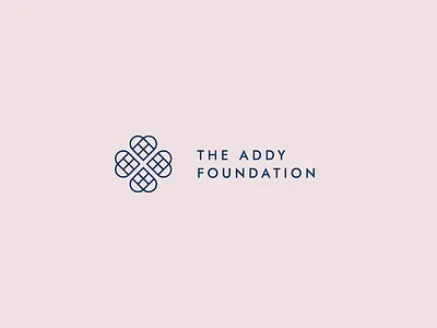 The Addy Foundation branding design foundation giving heart icon illustration logo vector