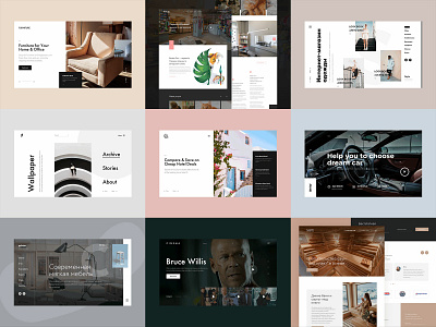 Best of 2018 best 9 best design best of 2018 business collection layout ui ux web webdesign website