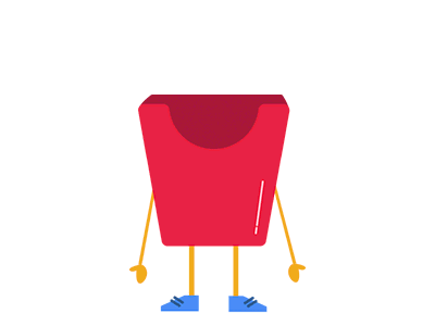 Papas Fritas animation vector