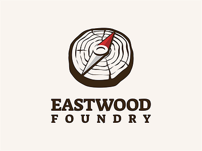 Eastwood Foundry compass east forest tree wood wooden