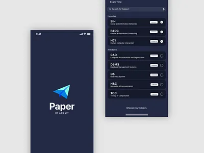 Paper adobe design madewithadobexd splashscreen ui xd