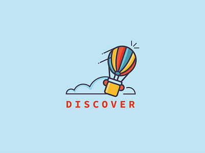 Hot-air balloon 2d adobe adventure animation balloons clean cloud coloful colour creative design dribbble flat hello hotairballoon illustration illustrationart illustrator cc light vector