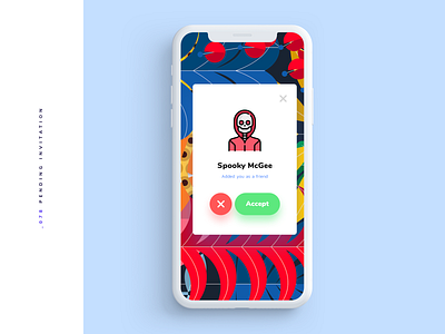 Daily UI #078 - Pending Invitation 078 dailyui pending invitation