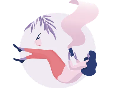 January app branding charachter character christmas color design flat graphic illustration illustrator vector