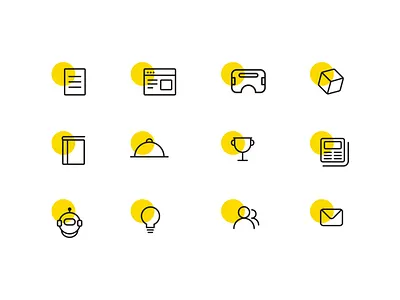 Iconography achievement asset branding contact design icon icon a day icon artwork icon collection iconographic iconography icons idea illustration medal offer product product icon research vr