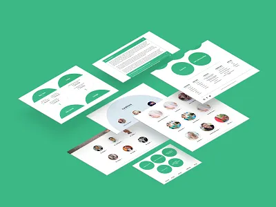 NSCC - User Interface Redesign bootstrap flat design landing page uiux user experience user interface website design