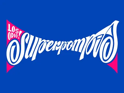 Superpompis design digital art illustration illustrator ipad pro lettering photoshop procreate sketch type typography