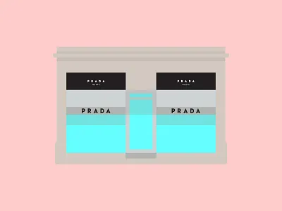 Prada Marfa desert design digital illustration marfa prada prada marfa simple texas vector west west texas
