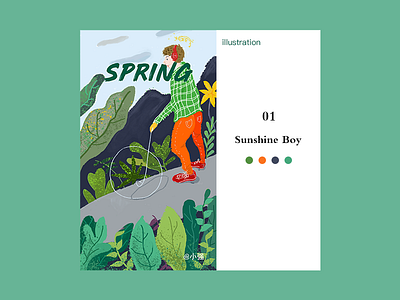 Spring illustration