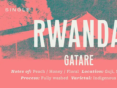 Single Origin Label coffee label