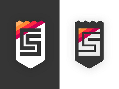 CS Security logo branding design dribbble friend icon logo minimal simple typography ui uidesign vector