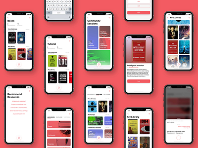 Victoria - Final app branding design flat icon illustration iphonex minimal typography ui ux vector