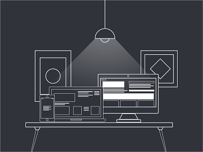 APPLE DEVICES SET ILLUSTRATION animation apple design apple devices apple imac branding design drawing dribbble flat icon illustration minimal ui vector web website