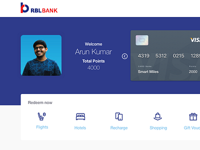 User Dashboard WIP bank app dashboard