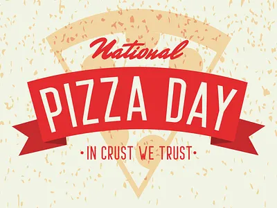 National Pizza Day crust february national national day pizza pizza logo