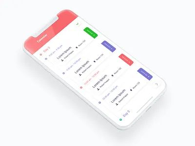 UI challenge Timeline calendar calendar iphonexs timeline ui ui ux ux