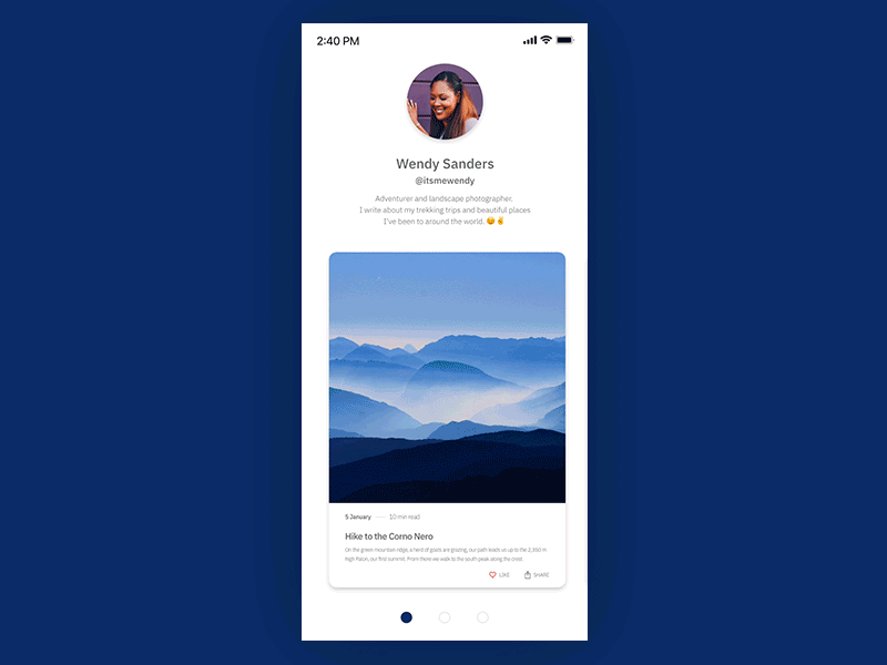 Card Interaction adobe xd animation bold concept design interaction design sketch app ui ui ux design ui 100 ui 100day